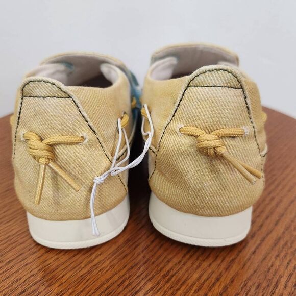 Sperry Women's Tie-Dye Moc-sider Size 6.5 Tie-Dye Canvas Slip-on Shoes - Picture 6 of 9